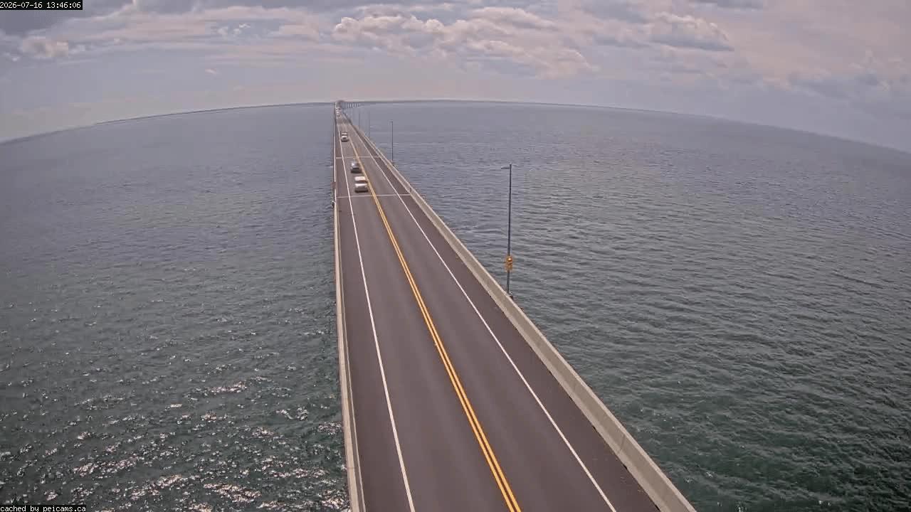 Web Cam image of Confederation Bridge