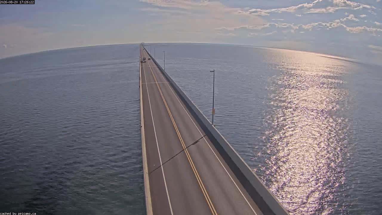Web Cam image of Confederation Bridge